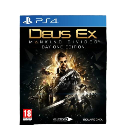 PS4 Deus EX Mankind divided Day One Edition (R2) PS4 Deus EX Mankind divided Day One Edition (R2)