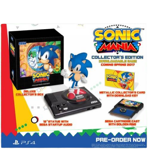 PS4 Sonic Mania Collector's Edition PS4 Sonic Mania Collector's Edition