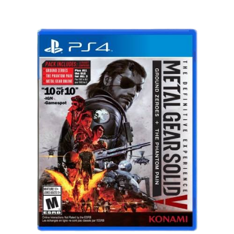 PS4 Metal Gear Solid V The Definitive Experience PS4 Metal Gear Solid V The Definitive Experience