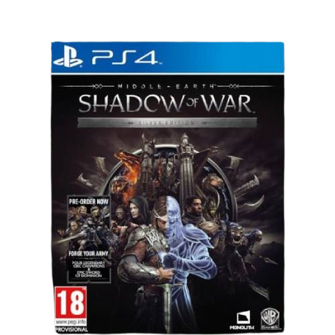 PS4 Middle Earth: Shadow Of War - Silver Edition PS4 Middle Earth: Shadow Of War - Silver Edition
