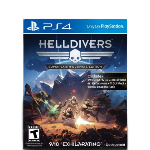 PS4 Helldivers Super Earth (R1)