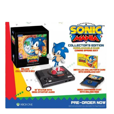 XBox One Sonic Mania Collector's Edition XBox One Sonic Mania Collector's Edition