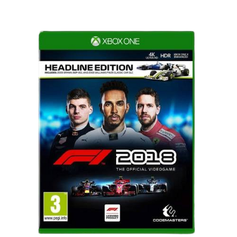 XBox One F1 2018 XBox One F1 2018