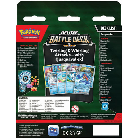 Pokemon Deluxe Battle Deck - Quaquaval Ex