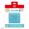 Nintendo Switch 2 Maxgames Card Pocket 24 - Aqua Blue Nintendo Switch 2 Maxgames Card Pocket 24 - Aqua Blue