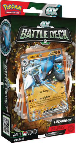 Pokemon Ex Battle Deck - Lucario Ex Pokemon Ex Battle Deck - Lucario Ex