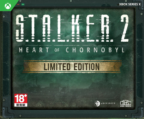 (Pre-order) XBox S.T.A.L.K.E.R 2 - Heart of Chornobyl Limited Edition (Pre-order) XBox S.T.A.L.K.E.R 2 - Heart of Chornobyl Limited Edition