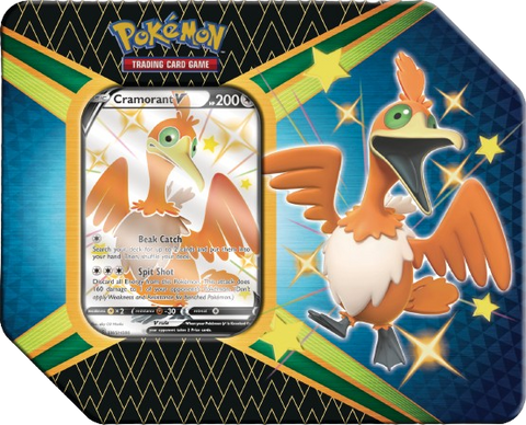 Pokemon Shining Fates Tin - Cramorant V Pokemon Shining Fates Tin - Cramorant V