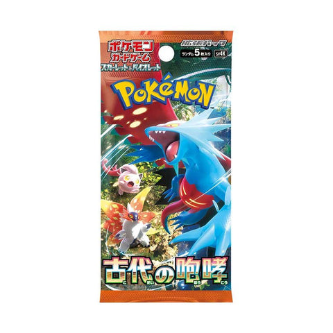 Pokemon Scarlet & Violet SV4K Ancient Roar Booster (JAP)