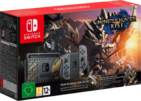 Nintendo Switch New Console Monster Hunter Rise Bundle (EU) Nintendo Switch New Console Monster Hunter Rise Bundle (EU)