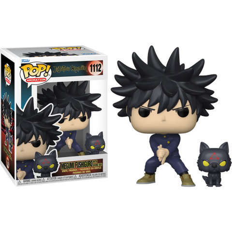 Funko POP! (1112) Jujutsu Kaisen Megumi with Divine Dog