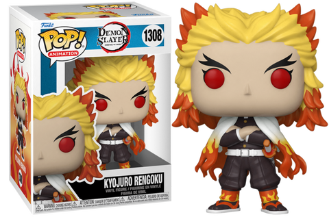 Funko POP! (1308) Demon Slayer Kyojuro Rengoku Funko POP! (1308) Demon Slayer Kyojuro Rengoku