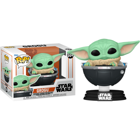 Funko POP! (664) Star Wars Grogu in Hover-Pram
