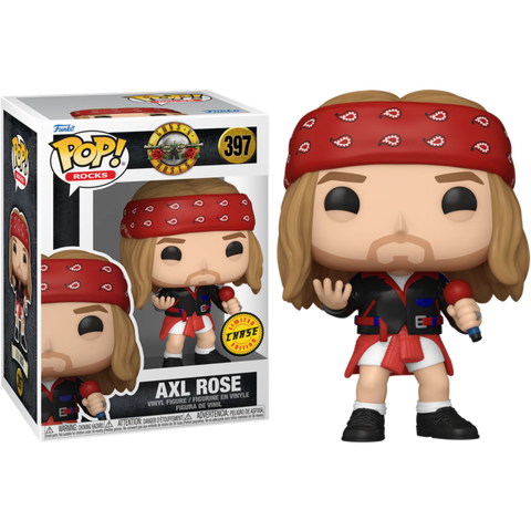 Funko POP! (397) Guns N' Roses Axl Rose (1992) Chase