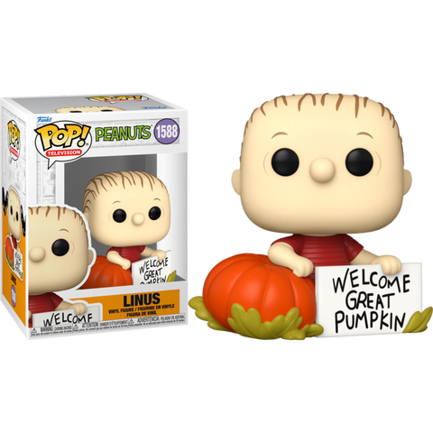 Funko POP! (1588) Peanuts Pumpkin Charlie Brown Linus