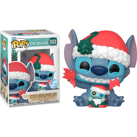 Funko POP! (1522) Lilo & Stitch Unwrapping Gift Special Edition