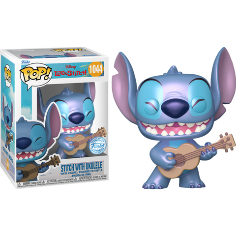 Funko POP! (1044) Lilo & Stitch Ukulele Pearlescent Special Edition