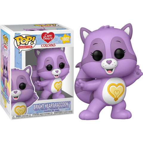 Funko POP (1802) Care Bears Cousins Bright Heart Raccoon
