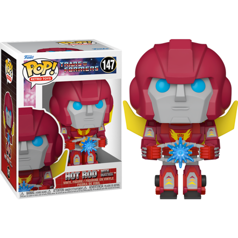 Funko POP! (147) Transformers Hot Rod with Matrix