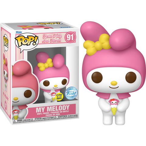 Funko POP! (91) Hello Kitty and Friends My Melody Special Glow-in-the-Dark