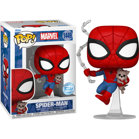 Funko POP! (1449) Marvel Spider-Man with Sandwich Dog Special Edition