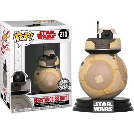 Funko POP! (210) Star Wars Resistance BB Unit Exclusive Funko POP! (210) Star Wars Resistance BB Unit Exclusive