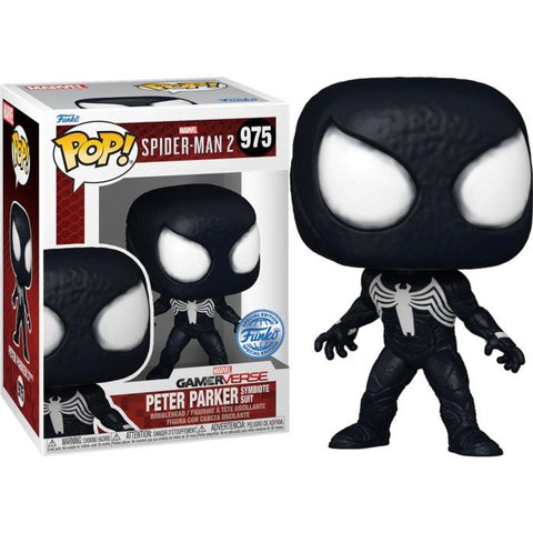 Funko POP! (975) Spider-Man 2 Game Peter Parker Symbiote SP