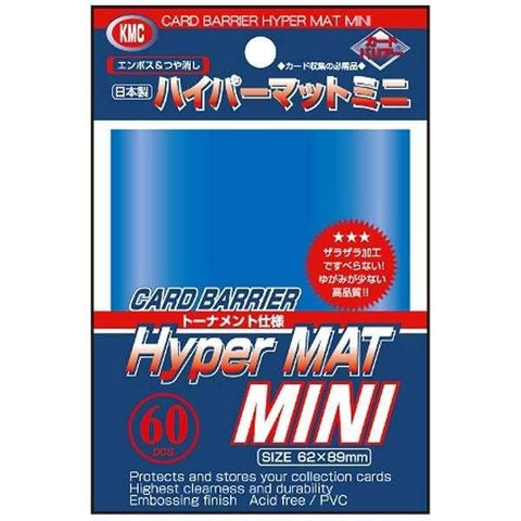 KMC Hyper Mat Mini 60PC Blue 62X89MM