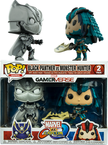 Funko POP! Gamerverse Black Panther VS Monster Hunter Exclusive Funko POP! Gamerverse Black Panther VS Monster Hunter Exclusive