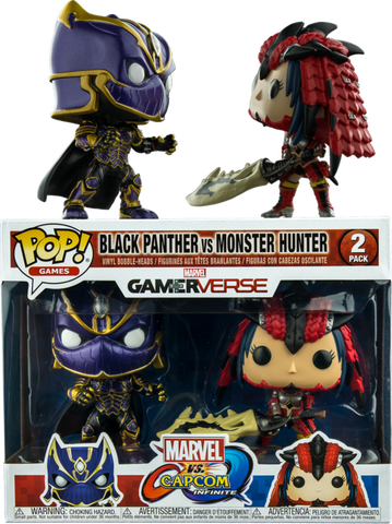 Funko POP! Gamerverse Black Panther VS Monster Hunter Funko POP! Gamerverse Black Panther VS Monster Hunter