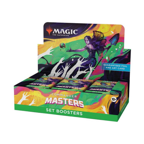 Magic The Gathering Commander Masters Set Booster Magic The Gathering Commander Masters Set Booster