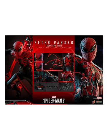 Hot Toys VGM61 Spider-Man 2 Peter Parker Superior Suit