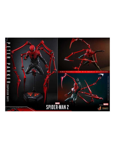 Hot Toys VGM61 Spider-Man 2 Peter Parker Superior Suit