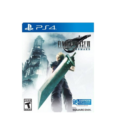 PS4 Final Fantasy VII Remake Regular PS4 Final Fantasy VII Remake Regular