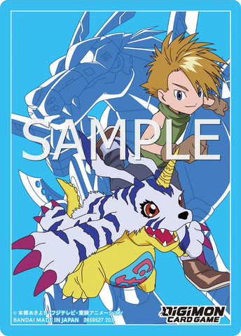 Bandai Carddass Digimon Gabumon and Yamato Sleeve Bandai Carddass Digimon Gabumon and Yamato Sleeve