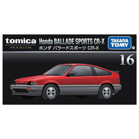 Takara Tomy Tomica Premium Honda Ballade CR-X Red