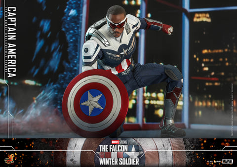 Hot Toys TMS040 Falcon and the Winter Soldier Captain America