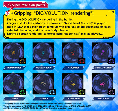 (Pre-order) Digimon Digivice 25th Color Evolution (Ship July - Aug 2024)