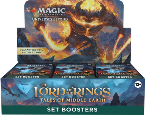 Magic the Gathering The Lord of the Rings Tales of Middle Earth Set Booster Magic the Gathering The Lord of the Rings Tales of Middle Earth Set Booster
