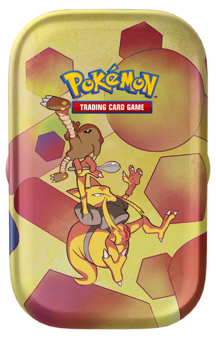 Pokemon SV3.5 Mini Tin - Kadabra, Hitmonlee