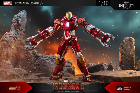 ZD Toys Iron Man 3 7' Iron Man Mark XXXV