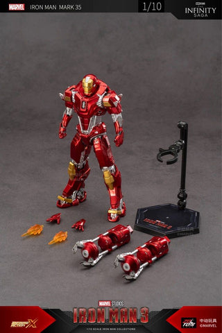 ZD Toys Iron Man 3 7' Iron Man Mark XXXV