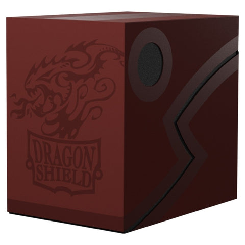 Dragon Shield Double Shell Box - Blood Red Dragon Shield Double Shell Box - Blood Red