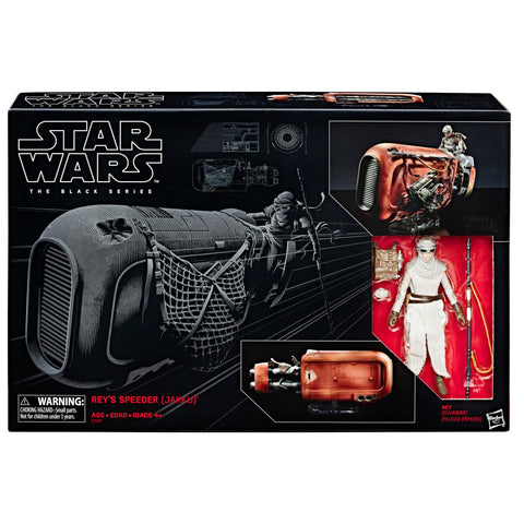 Star Wars The Black Series Rey’s Speeder (Jakku) and Figure Star Wars The Black Series Rey’s Speeder (Jakku) and Figure