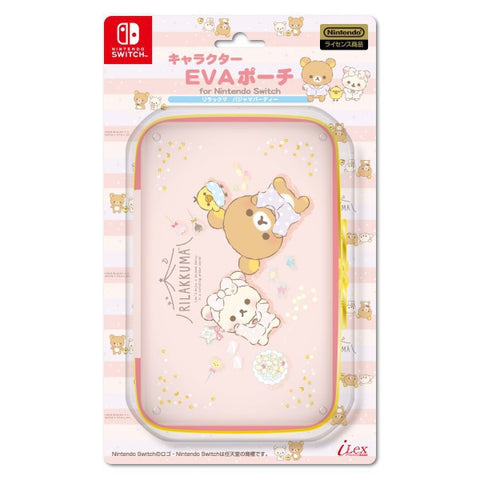 Nintendo Switch OLED ILEX Rilakkuma Pajama Party Eva Pouch Nintendo Switch OLED ILEX Rilakkuma Pajama Party Eva Pouch