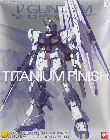 Gundam 1/100 V Gundam Ver.Ka Titanium Finish (MG) Gundam 1/100 V Gundam Ver.Ka Titanium Finish (MG)