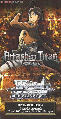 Weiss Schwarz Attack on Titan Booster (ENG) Weiss Schwarz Attack on Titan Booster (ENG)