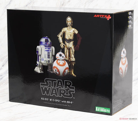 Kotobukiya ARTFX+ SW R2-D2 & C3-PO BB-8
