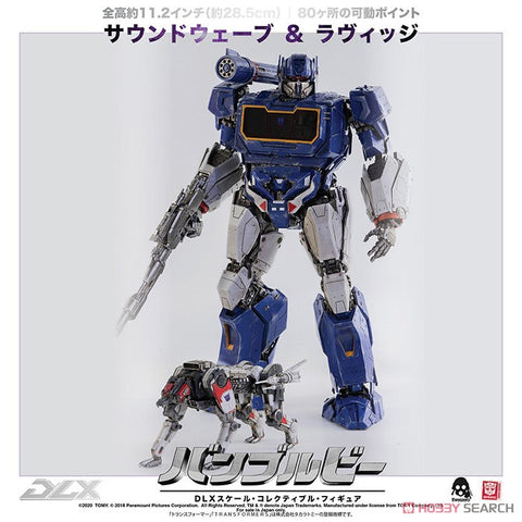 Threezero DLX Transformers Soundwave And Ravage