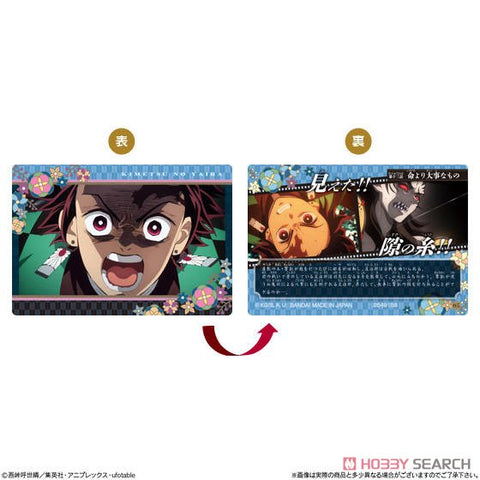 Kimetsu no Yaiba Famous Scene Card + Chocolate